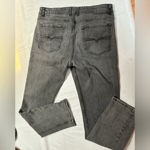 Diesel Jeans Men’s 38, black stonewashed jeans, made in Italy